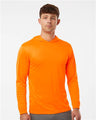Paragon Unisex Bahama Performance Hooded Long Sleeve T-Shirt - Paragon 220 Neon Orange XS Long Sleeve T-Shirts