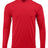 Paragon Unisex Bahama Performance Hooded Long Sleeve T-Shirt - Paragon 220 Red XS Long Sleeve T-Shirts