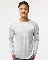 Paragon Unisex Cabo Camo Performance Long Sleeve T-Shirt - Paragon 228 Aluminum XS Long Sleeve T-Shirts