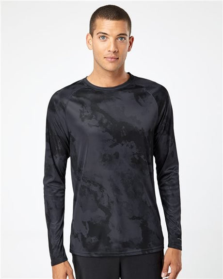 Paragon Unisex Cabo Camo Performance Long Sleeve T-Shirt - Paragon 228 Aluminum XS Long Sleeve T-Shirts