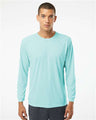 Paragon Unisex Long Islander Performance Long Sleeve T-Shirt - Paragon 210 Aqua Blue XS Long Sleeve T-Shirts