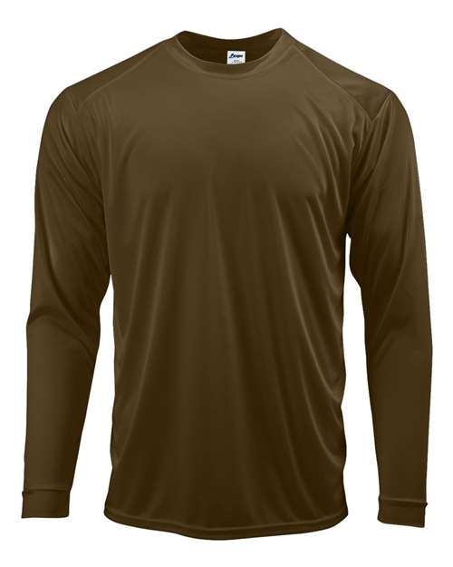 Paragon Unisex Long Islander Performance Long Sleeve T-Shirt - Paragon 210 Coyote Brown XS Long Sleeve T-Shirts