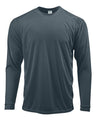Paragon Unisex Long Islander Performance Long Sleeve T-Shirt - Paragon 210 Graphite XS Long Sleeve T-Shirts