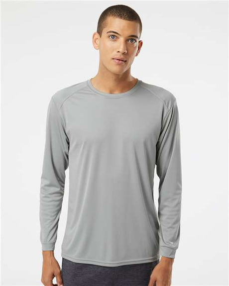 Paragon Unisex Long Islander Performance Long Sleeve T-Shirt - Paragon 210 Medium Grey XS Long Sleeve T-Shirts