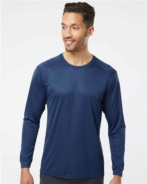 Paragon Unisex Long Islander Performance Long Sleeve T-Shirt - Paragon 210 Navy XS Long Sleeve T-Shirts