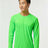 Paragon Unisex Long Islander Performance Long Sleeve T-Shirt - Paragon 210 Neon Lime XS Long Sleeve T-Shirts