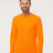 Paragon Unisex Long Islander Performance Long Sleeve T-Shirt - Paragon 210 Neon Orange XS Long Sleeve T-Shirts