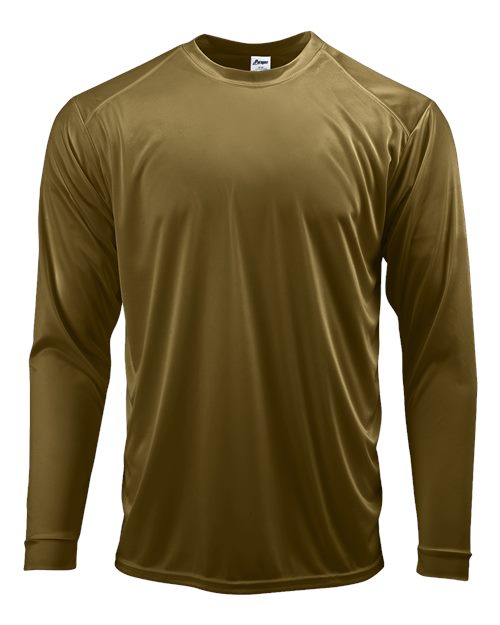 Paragon Unisex Long Islander Performance Long Sleeve T-Shirt - Paragon 210 Woodland Brown XS Long Sleeve T-Shirts