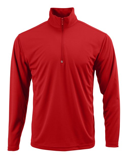 Paragon Unisex Malibu Performance Quarter - Zip Pullover - Paragon 350 Deep Red S