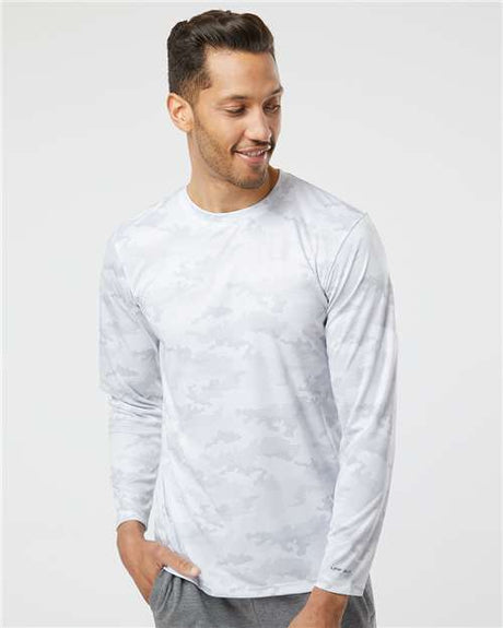Paragon Unisex Pompano Performance Camo Long Sleeve T-Shirt - Paragon 217 White S Long Sleeve T-Shirts
