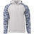 Paragon Unisex Tahoe Camo Fleece Hooded Sweatshirt - Paragon 306 Aluminum/ Navy XS Sweatshirts