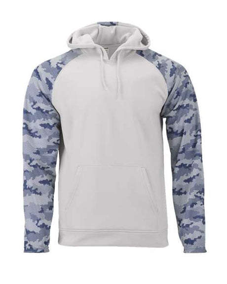 Paragon Unisex Tahoe Camo Fleece Hooded Sweatshirt - Paragon 306 Aluminum/ Navy XS Sweatshirts