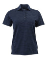 Paragon Women's Dakota Striated Heather Polo - Paragon 131 Deep Blue Heather XS