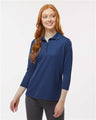 Paragon Women's Lady Palm Three - Quarter Sleeve Polo - Paragon 120 Navy XS