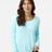 Paragon Women's Long Islander Performance Long Sleeve T-Shirt - Paragon 214 Aqua Blue XS Long Sleeve T-Shirts