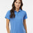 Paragon Women's Saratoga Performance Mini Mesh Polo - Paragon 104 Bimini Blue XS