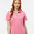 Paragon Women's Saratoga Performance Mini Mesh Polo - Paragon 104 Charity Pink XS