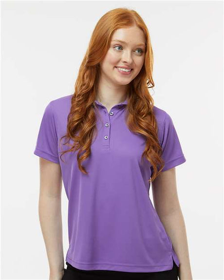 Paragon Women's Saratoga Performance Mini Mesh Polo - Paragon 104 Grape XS