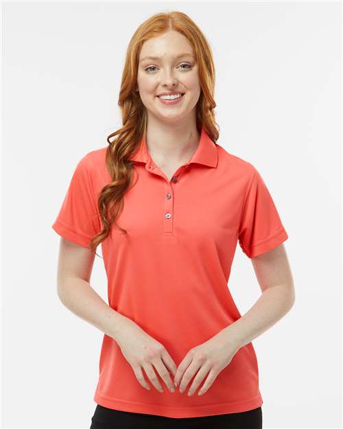 Paragon Women's Saratoga Performance Mini Mesh Polo - Paragon 104 Melon XS