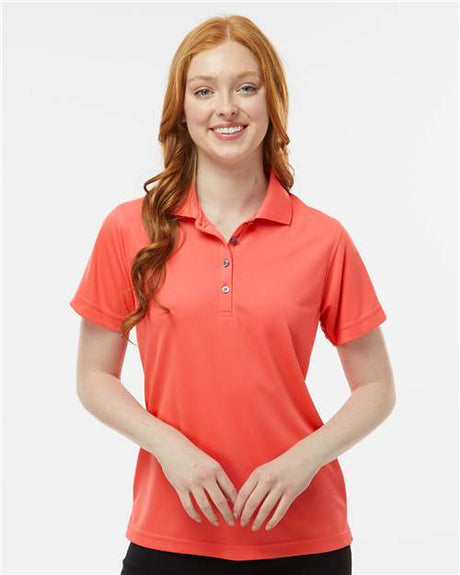 Paragon Women's Saratoga Performance Mini Mesh Polo - Paragon 104 Melon XS