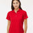 Paragon Women's Saratoga Performance Mini Mesh Polo - Paragon 104 Red XS