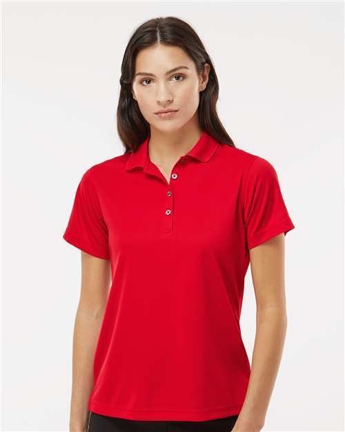 Paragon Women's Saratoga Performance Mini Mesh Polo - Paragon 104 Red XS