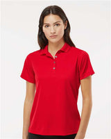 Paragon Women's Saratoga Performance Mini Mesh Polo - Paragon 104 Red XS
