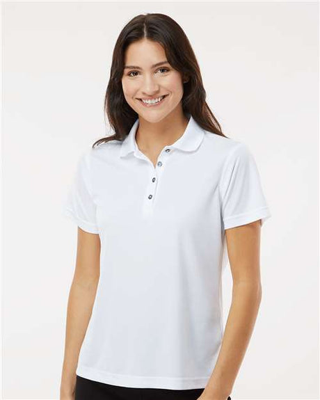 Paragon Women's Saratoga Performance Mini Mesh Polo - Paragon 104 White XS