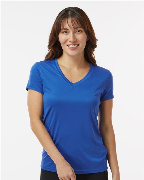 Paragon Women's Vera V - Neck T-Shirt - Paragon 203 Bimini Blue XS Short Sleeve T-Shirts
