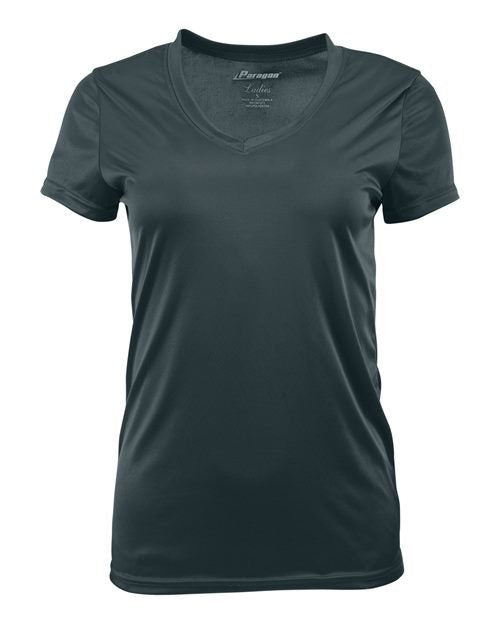 Paragon Women's Vera V - Neck T-Shirt - Paragon 203 Graphite XS Short Sleeve T-Shirts