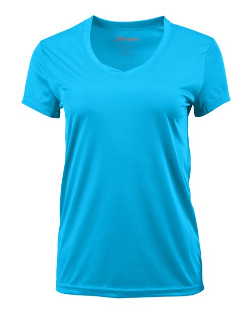 Paragon Women's Vera V - Neck T-Shirt - Paragon 203 Turquoise XS Short Sleeve T-Shirts