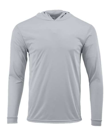 Paragon Youth Bahama Performance Hooded Long Sleeve T-Shirt - Paragon 221Y Aluminum S Long Sleeve T-Shirts