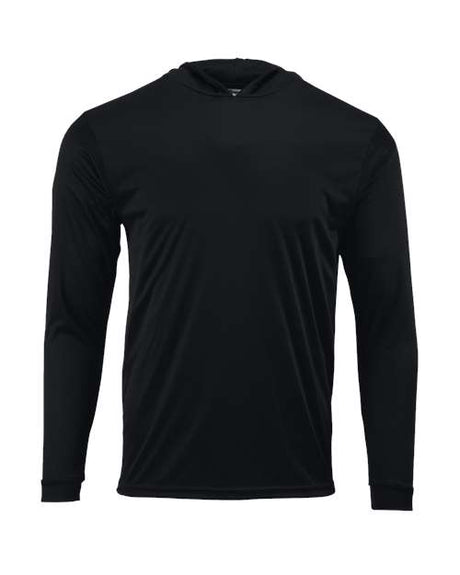 Paragon Youth Bahama Performance Hooded Long Sleeve T-Shirt - Paragon 221Y Black S Long Sleeve T-Shirts