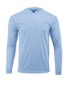 Paragon Youth Bahama Performance Hooded Long Sleeve T-Shirt - Paragon 221Y Blue Mist S Long Sleeve T-Shirts