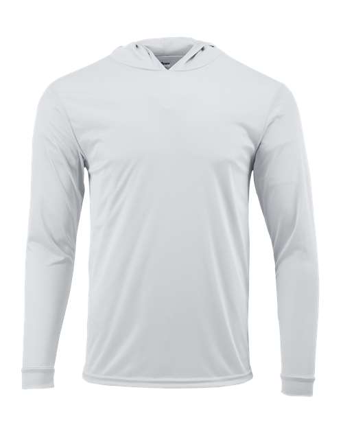 Paragon Youth Bahama Performance Hooded Long Sleeve T-Shirt - Paragon 221Y White S Long Sleeve T-Shirts