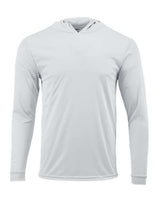 Paragon Youth Bahama Performance Hooded Long Sleeve T-Shirt - Paragon 221Y White S Long Sleeve T-Shirts