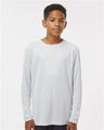 Paragon Youth Long Islander Performance Long Sleeve T-Shirt - Paragon 218Y Aluminum S Long Sleeve T-Shirts
