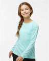 Paragon Youth Long Islander Performance Long Sleeve T-Shirt - Paragon 218Y Aqua Blue S Long Sleeve T-Shirts