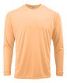 Paragon Youth Long Islander Performance Long Sleeve T-Shirt - Paragon 218Y Coral S Long Sleeve T-Shirts