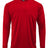 Paragon Youth Long Islander Performance Long Sleeve T-Shirt - Paragon 218Y Red S Long Sleeve T-Shirts