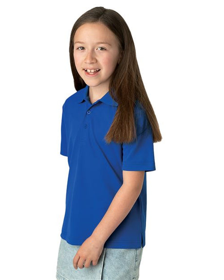 Paragon Youth Marco Performance Polo - Paragon 558Y Aluminum S
