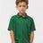 Paragon Youth Saratoga Performance Mini Mesh Polo - Paragon 108Y Hunter Green XS