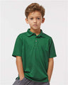 Paragon Youth Saratoga Performance Mini Mesh Polo - Paragon 108Y Hunter Green XS