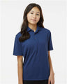 Paragon Youth Saratoga Performance Mini Mesh Polo - Paragon 108Y Navy XS