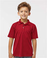 Paragon Youth Saratoga Performance Mini Mesh Polo - Paragon 108Y Red XS