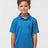 Paragon Youth Saratoga Performance Mini Mesh Polo - Paragon 108Y Turquoise XS