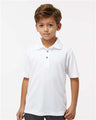 Paragon Youth Saratoga Performance Mini Mesh Polo - Paragon 108Y White XS