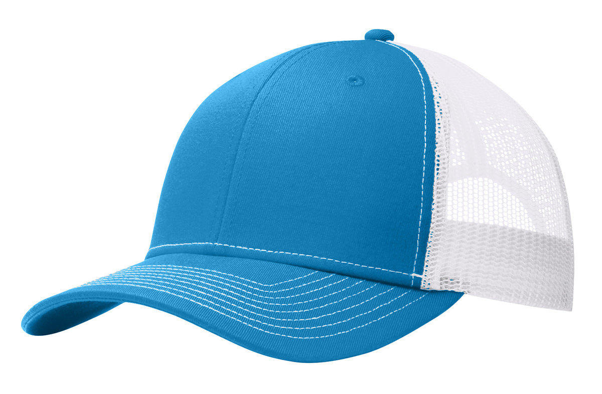 Joe's USA Snapback Trucker Cap – Mesh Back Curved Bill Hat