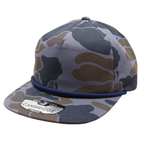 Pit Bull - PB312 - Old School 5-Panel Camo Unstructured Rope Hat | Wholesale Blank Camo Caps