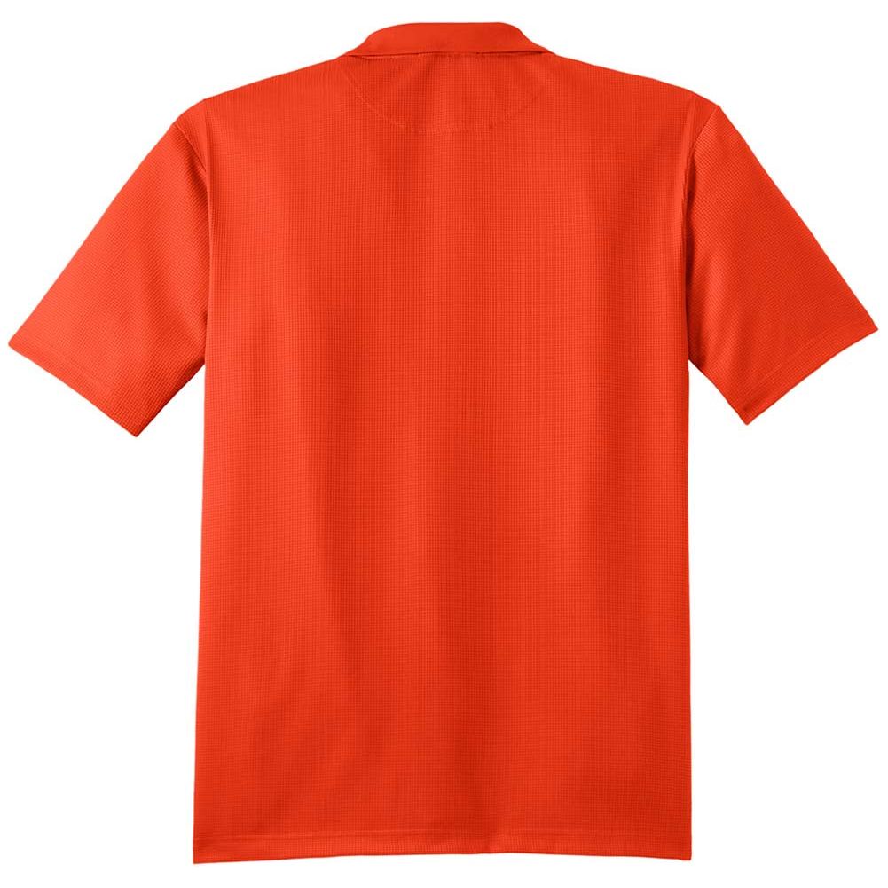 Performance Fine Jacquard Polo Autumn Orange X - Small Polos/Knits